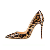 Escarpins Leopard Vernis 10 cm | Leopard Plus