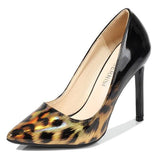 Escarpins Leopard Vernis Noir | Leopard Plus