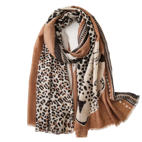 Foulard Leopard Chic | Leopard Plus