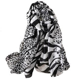 Foulard Leopard en Soie | Leopard Plus