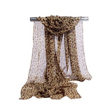 Foulard Leopard Transparent | Leopard Plus