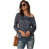 Haut Leopard Bleu | Leopard Plus