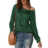Haut Leopard Vert | Leopard Plus