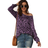 Haut Leopard Violet | Leopard Plus