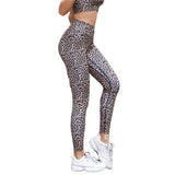 Legging Leopard Ensemble 2 Pièces Sport Beige | Leopard Plus
