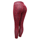 Legging Leopard Ensemble 2 Pièces Sport Rouge | Leopard Plus