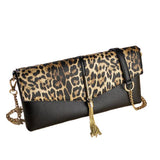 Pochette Leopard en Cuir | Leopard Plus