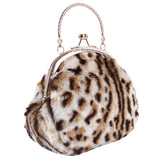 Pochette Leopard Fausse Fourrure | Leopard Plus