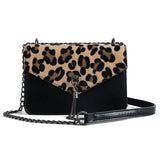 Pochette Leopard Noire | Leopard Plus