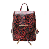 Sac à Doc Leopard en Cuir & Fermoir Doré | Leopard Plus