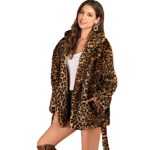 Manteau Leopard Femme | Leopard Plus