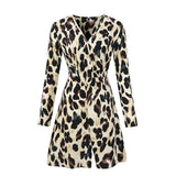 Robe Leopard Cache Cœur Modèle | Leopard Plus