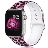 Bracelet Leopard Montre Apple Rose | Leopard Plus