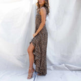 Robe Leopard Boheme Femme | Leopard Plus