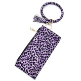 Pochette Leopard Basique Violet | Leopard Plus