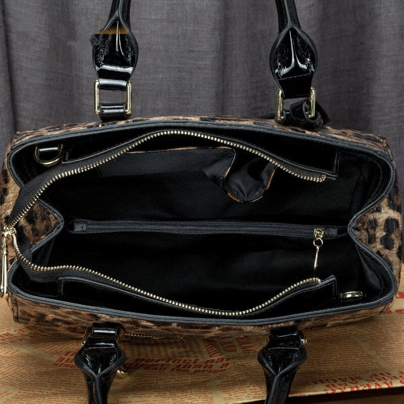 Sac à Main Cuir Léopard | Miss Léopard
