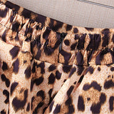 Matiere Tissu Jupe Leopard Plissée | Leopard Plus