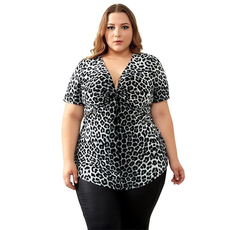 Haut Léopard Femme Taille L – Marque An Vito, Neuf Avec étiquette