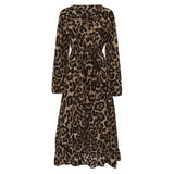 Robe Léopard Grande Taille Modèle | Leopard Plus