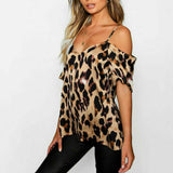 Top Leopard Bretelle Fine Style | Leopard Plus