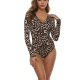 Body Leopard Longue Manche