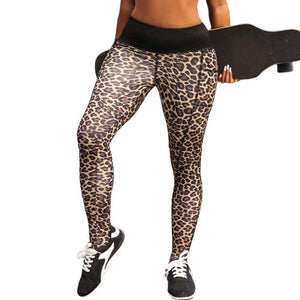 Legging Leopard Taille Haute | Leopard Plus